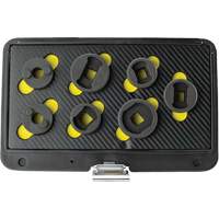 Threaded Leaf Spring Shackle Pin Remover & Installation Master Set, 7 Pieces, 1/2" Drive Size Helyx Safety & Industrial Supplies