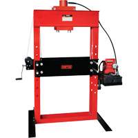 Presse datelier &agrave; pompe &eacute;lectro-hydraulique, Capacit&eacute; 50 tonnes Helyx Safety & Industrial Supplies