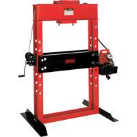 Presse datelier &agrave; pompe &eacute;lectro-hydraulique, Capacit&eacute; 50 tonnes Helyx Safety & Industrial Supplies