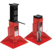 Chandelles, Tige verrouillable, Capacit&eacute; de 25 tonnes, 12" - 20" h Helyx Safety & Industrial Supplies