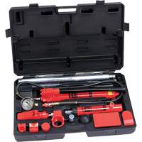 Trousse de r&eacute;paration pour collision et entretien, capacit&eacute; 10 tonnes, avec adaptateurs forg&eacute;s Helyx Safety & Industrial Supplies