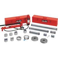 Trousse de r&eacute;paration pour collision et entretien, capacit&eacute; 20 tonnes, avec adaptateurs forg&eacute;s Helyx Safety & Industrial Supplies