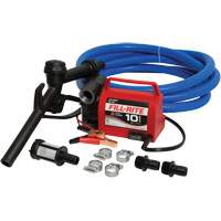 Pompe de transfert de carburant 12 V CC avec pistolet Helyx Safety & Industrial Supplies