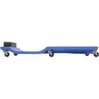 Chariot de visite bas en plastique bleu Helyx Safety & Industrial Supplies