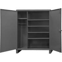 Vestiaire tr&egrave;s robuste, Acier, 60" la x 24" p x 78" h, Gris Helyx Safety & Industrial Supplies