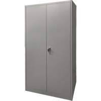Storage Cabinet, Steel, 4 Shelves, 78" H x 36" W x 24" D, Grey Helyx Safety & Industrial Supplies