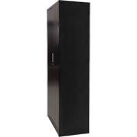 Combination Storage Cabinet, 36" W x 18" D x 72" H, Black Helyx Safety & Industrial Supplies