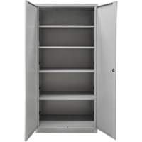 Armoires de rangement Hi-Boy, Acier, 4 Tablettes, 72" h x 36" la x 18" P, Gris Helyx Safety & Industrial Supplies