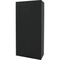 Combination Storage Cabinet, 36" W x 18" D x 72" H, Black Helyx Safety & Industrial Supplies