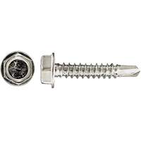 Rondelle hexagonale auto-perc&eacute;e Drill-X, #14 x 1" lo, Zingu&eacute; Helyx Safety & Industrial Supplies