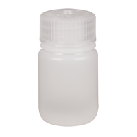 Bouteilles &agrave; large ouverture, Ronde, 1 oz, Plastique Helyx Safety & Industrial Supplies