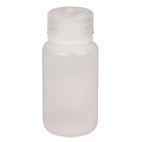 Bouteilles &agrave; large ouverture, Ronde, 2 oz, Plastique Helyx Safety & Industrial Supplies