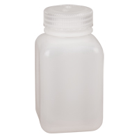 Bouteilles peu encombrantes &agrave; prise facile, Carr&eacute;e, 8 oz, Plastique Helyx Safety & Industrial Supplies
