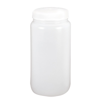 Bouteilles &agrave; large ouverture, Ronde, 1 gal., Plastique Helyx Safety & Industrial Supplies