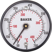 Surface Thermometers, Contact, Analogue, 50-750°F (10-400°C) Helyx Safety & Industrial Supplies