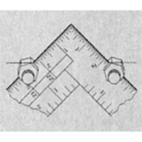 Stair Gauge Fixture Attachments for Rafter & Framing Squares Helyx Safety & Industrial Supplies