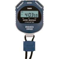 REED SW600 Stopwatch, Digital, Water Resistant Helyx Safety & Industrial Supplies
