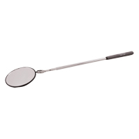 Miroir d'inspection, Circulaire, 3-3/4" lo x 3-3/4" la, T&eacute;lescopique Helyx Safety & Industrial Supplies
