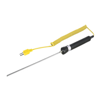 Immersion Thermocouple Probe, 11-1/4" " L Helyx Safety & Industrial Supplies