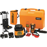 Red Beam Self-Leveling Horizontal & Vertical Rotary Laser, 200' (60 m), 635 Nm Helyx Safety & Industrial Supplies