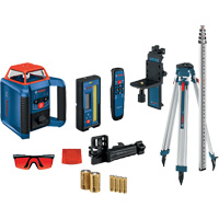 Revolve2000 Self-Leveling Horizontal/Vertical Rotary Laser Kit, 2000' (609.6 m), 670 Nm Helyx Safety & Industrial Supplies