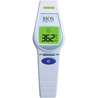 Thermom&egrave;tre frontal sans contact, 0°C - 100.0°C (32,0°F - 212,0°F), &eacute;missivit&eacute; Fixe Helyx Safety & Industrial Supplies