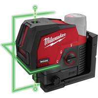 Laser vert &agrave; lignes crois&eacute;es et points d'aplomb M12 sans fil (outil seulement) Helyx Safety & Industrial Supplies