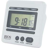 4-In-1 Kitchen Timer Helyx Safety & Industrial Supplies