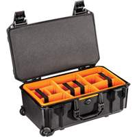 Valise roulante Vault avec s&eacute;parateurs coussin&eacute;s, Mallette rigide Helyx Safety & Industrial Supplies