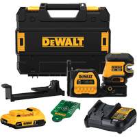 Ensemble de laser vert &agrave; 5 points 20 V MAX* Helyx Safety & Industrial Supplies