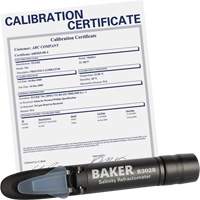 R&eacute;fractom&egrave;tre avec certificat ISO, Analogue (verre-regard)-Num&eacute;rique, Salinit&eacute; Helyx Safety & Industrial Supplies