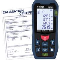 T&eacute;l&eacute;m&egrave;tre laser avec certificat de calibration, 0' - 164' (0 m - 50 m) Gamme de mesure, Num&eacute;rique (&eacute;lectronique) Helyx Safety & Industrial Supplies