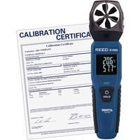 An&eacute;mom&egrave;tre &agrave; h&eacute;lices Bluetooth Smart avec certificat de calibration, Enregistrement des donn&eacute;es, Gamme de v&eacute;locit&eacute; d'air de 0,6 - 25 m/sec/118 - 4921 pi/min/2,1 - 90 km/h/1,3 - 55,9 mi/h Helyx Safety & Industrial Supplies
