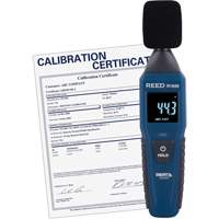 Bluetooth Smart Series Sound Level Meter with Calibration Certificate, 30 - 130 dB Measuring Range Helyx Safety & Industrial Supplies