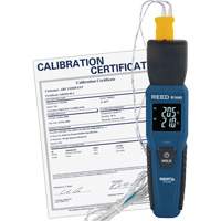 Thermom&egrave;tre &agrave; thermocouple Blueetooth Smart Series avec certificat de calibration, Contact, Num&eacute;rique, -328-2501°F (-200-1372°C) Helyx Safety & Industrial Supplies