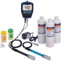 Trousse de pH/mV-m&egrave;tre R3525 avec &eacute;lectrode de potentiel redox, solution de pH/conductivit&eacute; et adaptateur de courant Helyx Safety & Industrial Supplies