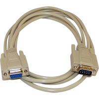 C&acirc;ble m&acirc;le-&agrave;-femelle RS232 IBM 9P Helyx Safety & Industrial Supplies