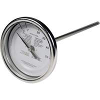 5" Maple Syrup Stem Thermometer, Contact, Analogue Helyx Safety & Industrial Supplies