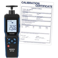 Tachym&egrave;tre combin&eacute; &agrave; contact et laser avec certification traçable, Contact/Photo (sans contact) Helyx Safety & Industrial Supplies