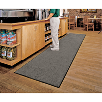 ColorStar Matting, Wiper, 3' x 5' x 3/8", Grey Helyx Safety & Industrial Supplies