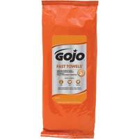 Serviettes nettoyantes Fast Wipes, 60 lingettes, 10" x 9" Helyx Safety & Industrial Supplies