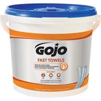 Serviettes nettoyantes Fast Wipes, 130 lingettes, 10" x 9" Helyx Safety & Industrial Supplies