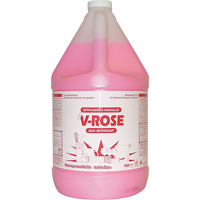 V-Rose Dish Detergent, Liquid, 4 L, Fresh Helyx Safety & Industrial Supplies