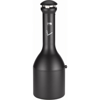Solutions pour la gestion des m&eacute;gots de cigarettes Infinity, Sur pied, M&eacute;tal, Capacit&eacute; 4,13 gal. US, Hauteur 39-1/10" Helyx Safety & Industrial Supplies