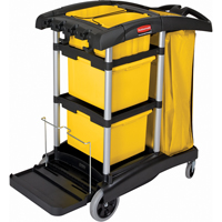 Microfibre Janitor Carts Helyx Safety & Industrial Supplies