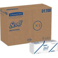 Essuie-mains Scott &agrave; pli simple, 1 pli, 10-1/2" lo x 9-3/10" la, 250 /pqt Helyx Safety & Industrial Supplies