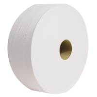 Pro Perform Toilet Paper, Jumbo Roll, 2 Ply, 1400' Length, White Helyx Safety & Industrial Supplies