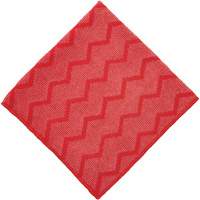 Chiffon de nettoyage Hygen , Microfibre, Rouge Helyx Safety & Industrial Supplies
