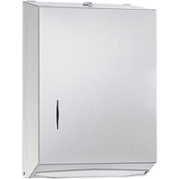 Distributeur d'essuie-mains, Manuel, 11" la x 4" p x 15,3" h Helyx Safety & Industrial Supplies