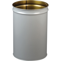 Cease-Fire&reg; Grey Smoking Receptacle Drum Helyx Safety & Industrial Supplies